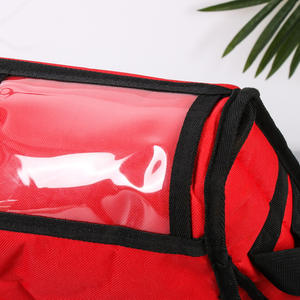 Nouveau sac isotherme rouge pour la livraison de nourriture, sac isotherme personnalisé pour pizza, sac isotherme pour déjeuner, sac isotherme pour boissons - Product Image 3