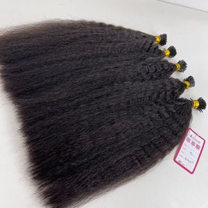 Extensiones de Cabello Humano Liso Rizado con Punta I, Cabello Virgen Vietnamita Pre-Adherido con Queratina, Extensiones de Cabello con Punta I - Product Image 6