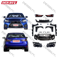 Kit de carrosserie de vente directe d'usine pour Lexus GS200 GS250 GS300 GS450 L10 2012-2016 mise à niveau vers GS F Sport 2020 Style Auto Modification