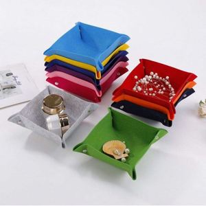 Bandeja Organizadora de Fieltro para Monedas, Llaves, Gafas y Otros Objetos Pequeños - Bandeja Duradera para Dados de Juego para DnD/RPG/ Regalos de Bienvenida y Promociones - Product Image 1