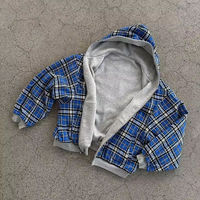 Veste à double fermeture éclair sur mesure, coupe ample, en flanelle épaisse, double couche, réversible, avec capuche zippée