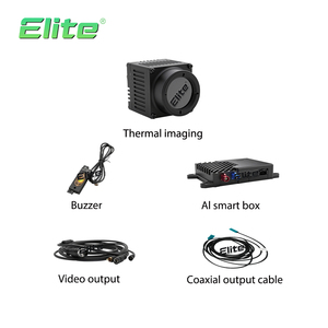 Caméra intelligente d'imagerie thermique de système d'assistance de vision nocturne infrarouge monté sur véhicule des performances exceptionnelles 640x512px - Product Image 4