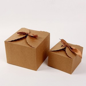 Scatole di Carta Personalizzate Pieghevoli di Lusso Monouso con Nastro per Matrimoni, Smalti, Oli, Cosmetici, in Carta Kraft - Product Image 6