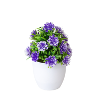 Bonsaï artificiel de fleurs de 18 cm pour la décoration intérieure