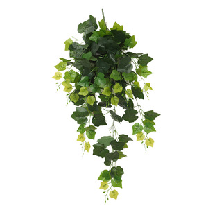 Artificial Green <b>Leaf</b> <b>Wall</b> Hanging 100cm-200cm Plastic Evergreen Vine For Home Wedding <b>Decor</b> - Product Image 4