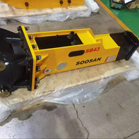 SB43 nouveaux composants de base d'équipement de disjoncteur hydraulique de Type boîte avec roulement de moteur de pompe de marteau de briseur de burin pour la Construction