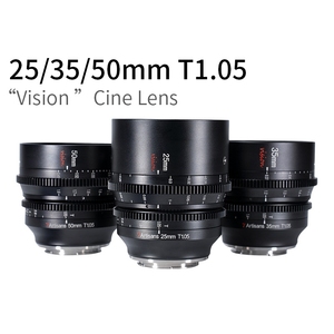 <span class=keywords><strong>Objectif</strong></span> cinéma manuel à grande ouverture 7artisans Vision 25/35/50 mm T1.05 pour appareils photo RED Sony FX3 <span class=keywords><strong>GH5</strong></span> Fuji XT4 S35 APS-C - Product Image 2