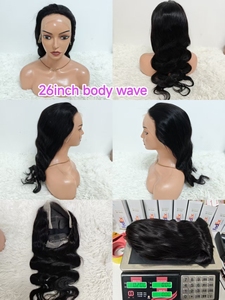 Promotion Letsfly 38,3$ 18 20 pouces Perruques Lace Frontal 13x4 Lisses et Ondulées 100% Cheveux Humains 180% 9A Cheveux Naturels Vente en Gros 180g - Product Image 4
