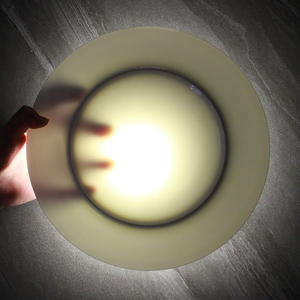 طبق تقديم من الخزف العظمي الفاخر لحفلات الزفاف، طبق معجنات دائري أبيض مقاس 6.5 بوصة و8 بوصة، طبق أطباق الفطائر الخزفية - Product Image 3