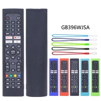 Housse de protection en silicone pour télécommande SHARP GB396WJSA, housse épaisse anti-chute de couleur lumineuse
