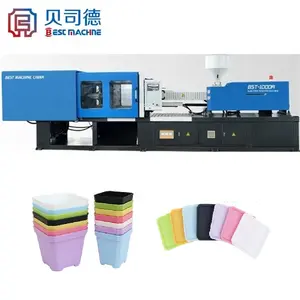 BST-1000A bunte kleine Blumentöpfe, die Maschine herstellende Maschine Plastiks pritz gieß maschine machen