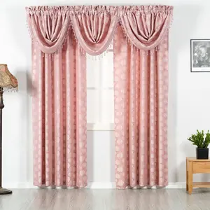 Venda quente Agradável Qualidade Casa de Luxo Decoração Cortinas Feitas Prontas