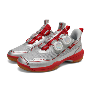 Scarpe Professionali da <span class=keywords><strong>Tennis</strong></span> e Badminton per Uomo, Sneakers Sportive con Tomaia in Rete per Tutte le Stagioni - Product Image 4