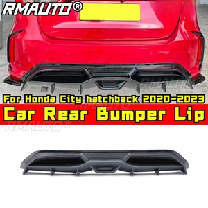 สปอยเลอร์กันชนหลังรถยนต์ ฝาครอบป้องกันกันชน ชุดแต่งสำหรับ Honda City Hatchback 2020-2023 อุปกรณ์ตกแต่งรถยนต์ - Product Image 1