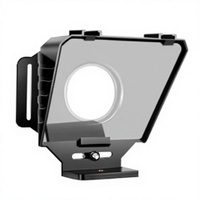 Promotion T16 Téléprompteur pour téléphone portable, grand écran, appareil photo reflex numérique, portable, pour diffusion en direct, tablette, et sous-titres