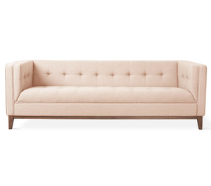 Hiện Đại 3 Chỗ Ngồi Sofa Trong Vải Đỏ - Product Image 5