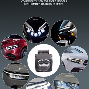 SANVI ราคาประหยัด M5-2 โปรเจคเตอร์เลนส์รถยนต์ขนาดเล็ก 1.5 นิ้ว ไฟหน้าแบบ LED Matrix เลนส์ Biled - Product Image 6