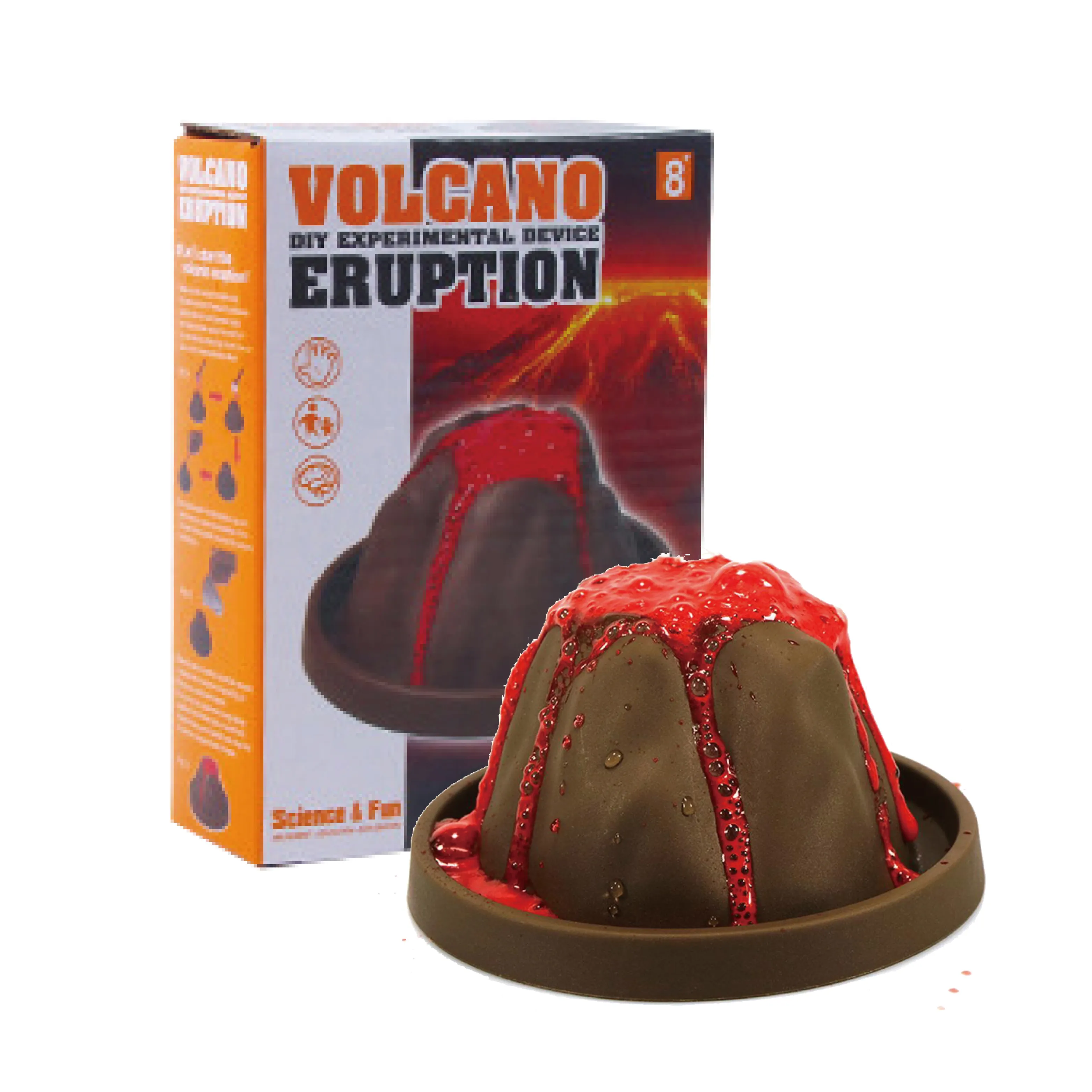 Fabrika doğrudan volkan erüpsiyonu kök oyuncaklar bilim ve eğitim oyuncak seti bilim oyuncaklar çocuklar için 8-12 10 altında dolar