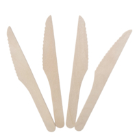 Ensemble de vaisselle jetable écologique en bambou, kit de couverts en bois durable pour un style de vie zéro déchet, maison et cuisine