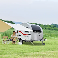 Camping-car de voyage tout-terrain de style australien LV, panneau sandwich, caravane, camping-car, 1300 kg de poids total, 100 km/h