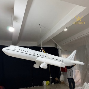 Modèle d'avion gonflable simulé de 4 m sur mesure pour exposition thématique de musée - Product Image 2