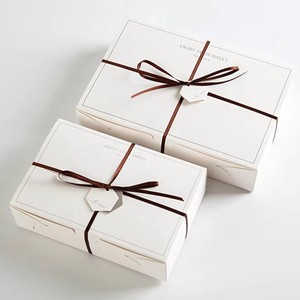Cajas de Embalaje para Galletas y Postres, Caja de Regalo de Papel Plegable Blanca para Bodas, Cumpleaños, Navidad, Damas de Honor, Propuesta de Matrimonio - Product Image 3
