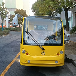 Electric Sightseeing Bus High Quality Brand New 5 Seat Bus for Passenger Transportation Yellow Bus Tool Vehicle - Product Image 3