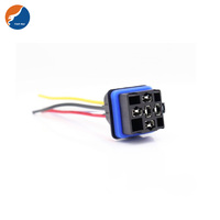 Relais automatique SPDT 12V 40amp résistant à l'eau à 5 broches avec harnais prise de relais de voiture 14AWG Kit de relais Style pour voiture