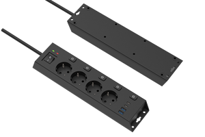 4-Way mở rộng bảng điện mở rộng bảng Ổ cắm điện dọc Dải điện tháp công nghiệp mở rộng ổ cắm - Product Image 2