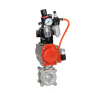 บอลวาล์วสแตนเลส 304 แบบ 2 ทาง สำหรับน้ำ ใช้ลมขับเคลื่อน เกรดอาหาร รองรับ OEM - Product Image 3