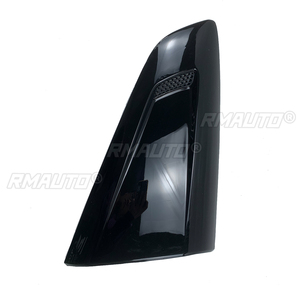 Car Rear Louver Trim for Ford Mustang 2015-2022 Windows <b>Shutter</b> Cover Vent Scoop Carbon Fiber Style Decoration Accessories - Product Image 5