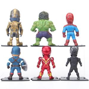 Set de 6 Piezas de Figuras de Acción de Superhéroe Anime Avenger, Colección de Juguetes Modelo, Lindo Muñeco para Regalo, Venta al por Mayor - Product Image 2