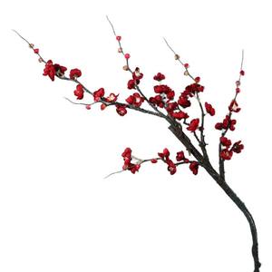 YOPIN-6058 Rama de flor de ciruelo de seda de 1.2 m, flexible, con tallo grueso marrón, pequeña flor de invierno para <span class=keywords><strong>arreglos</strong></span> de paisajismo en el <span class=keywords><strong>hogar</strong></span> - Product Image 6