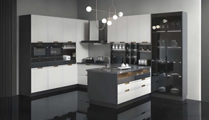 ตู้ครัวแล็คเกอร์สำหรับบ้านนวัตกรรมที่รวมความสวยงามและความทนทานตู้ครัวแบบกำหนดเอง - Product Image 3