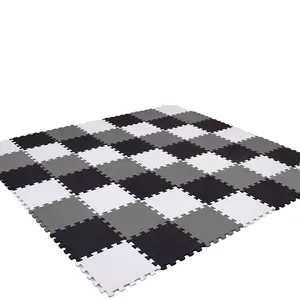 EVA Foam Floor Mat Protective Flooring Exercise Tiles Carpet Mat And Rug For Kids Pad Leaf Pattern