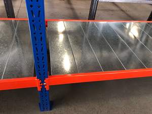 4 tier <span class=keywords><strong>5</strong></span> פלדה מחסן מדף המוסך מדף מחסן מתכת מדפים - Product Image 4