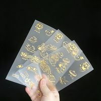 Étiquettes adhésives personnalisées en vinyle holographique pour le Festival des bateaux-dragons, film tactile double transparent, améliorées aux UV