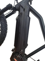 Vélo électrique à moteur central Bafang Peak 3000W, double batterie 48V15Ah, pneus larges Chaoyang 26 pouces, frein hydraulique, 8 vitesses