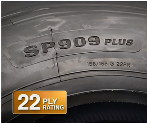 Neumático de Servicio Pesado 13R22.5 SP909 PLUS 22PR para Minería, Construcción y Caminos Difíciles <span class=keywords><strong>en</strong></span> África - Product Image 2