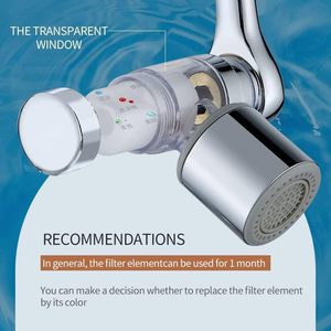 Robinet pulvérisateur robotisé pivotant, extension de robinet en laiton chromé ABS anti-éclaboussures, moderne, pour salle de bain d'hôtel, garantie 3 ans - Product Image 4