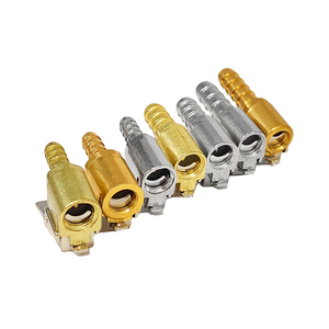 Pneumatic Locking <b>Clip</b>-On Tire Air Chuck 6mm/8mm No Leak Brass Air Chuck Adapter for Inflator Gauge & Tire Valves - Product Image 6