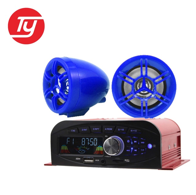 Dc 12v Usb Motorcycle Mp3 Audio Waterproof Radio Amplifier in Other Motorcycle Parts&Accessories