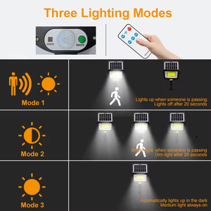Intelligent Solar Street <b>Light</b> IP63 100W 2000MAH Body Sensing <b>Cheap</b> and Portable - Product Image 6