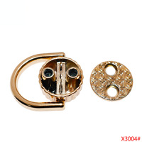 Vis en métal bouton arrière goujon décoratif boule poste Rivet métal tête ronde clou pour sac à main sac ancre connexion coque de téléphone