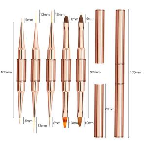 Juego de pinceles acrílicos para <span class=keywords><strong>uñas</strong></span>, juego de pinceles para dibujo de pintura profesional, diseño de fabricante, bolígrafo para pintura artística de <span class=keywords><strong>uñas</strong></span>, Gel constructor - Product Image 4