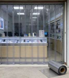 Servicio de Moldeo y Corte Personalizado BOTHWIN, Cortina de <span class=keywords><strong>PVC</strong></span> Resistente al Calor y Antienvejecimiento para Banco de Reparación de Teléfonos Celulares - Product Image 1