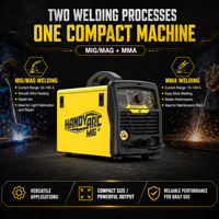Nouvelle soudeuse à inverter ESAB MIG168i 160A 220V monophasée 3-en-1 MAG MMA 0,8 mm 100 % cycle de travail IP21S pour la maintenance et les travaux structurels