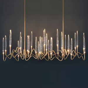 Lampu liontin populer gaya Amerika bahan tembaga kelas atas kustom - Product Image 2