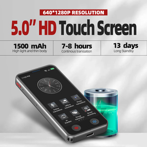 VORMOR A40 Traducción en línea en tiempo real portátil 150 idiomas Tarjeta SIM 4G Traductor de voz inteligente Traductor automático múltiple - Product Image 5