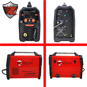 ZELDA 220V MIG Machine à souder écran LCD Double impulsion MIG ascenseur TIG <span class=keywords><strong>MMA</strong></span> bobine torche aluminium soudage - Product Image 6